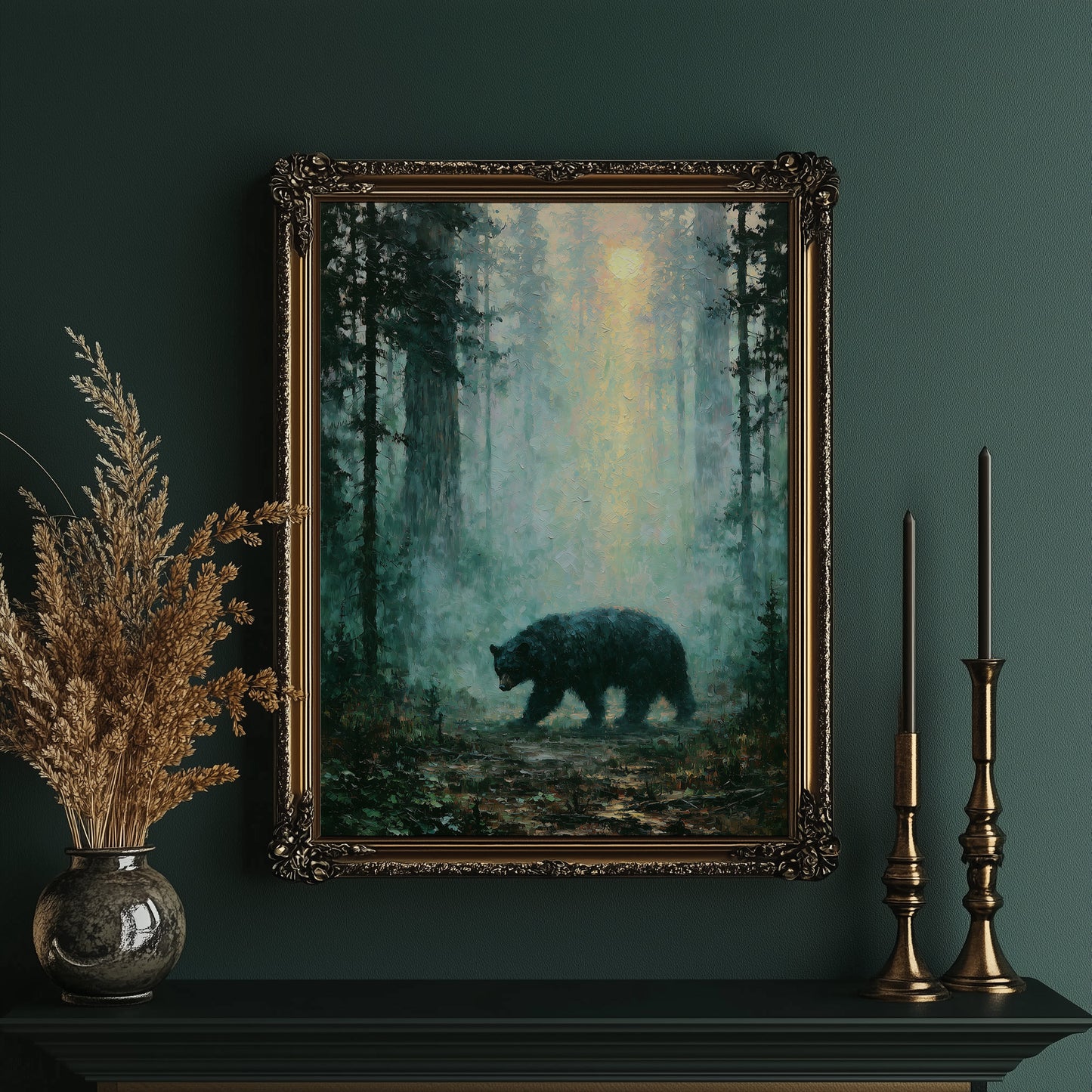 Bear Crossing at First Light