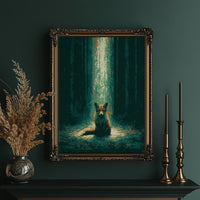Fox in the Amber Beam