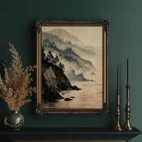 Coastline in Marquetry