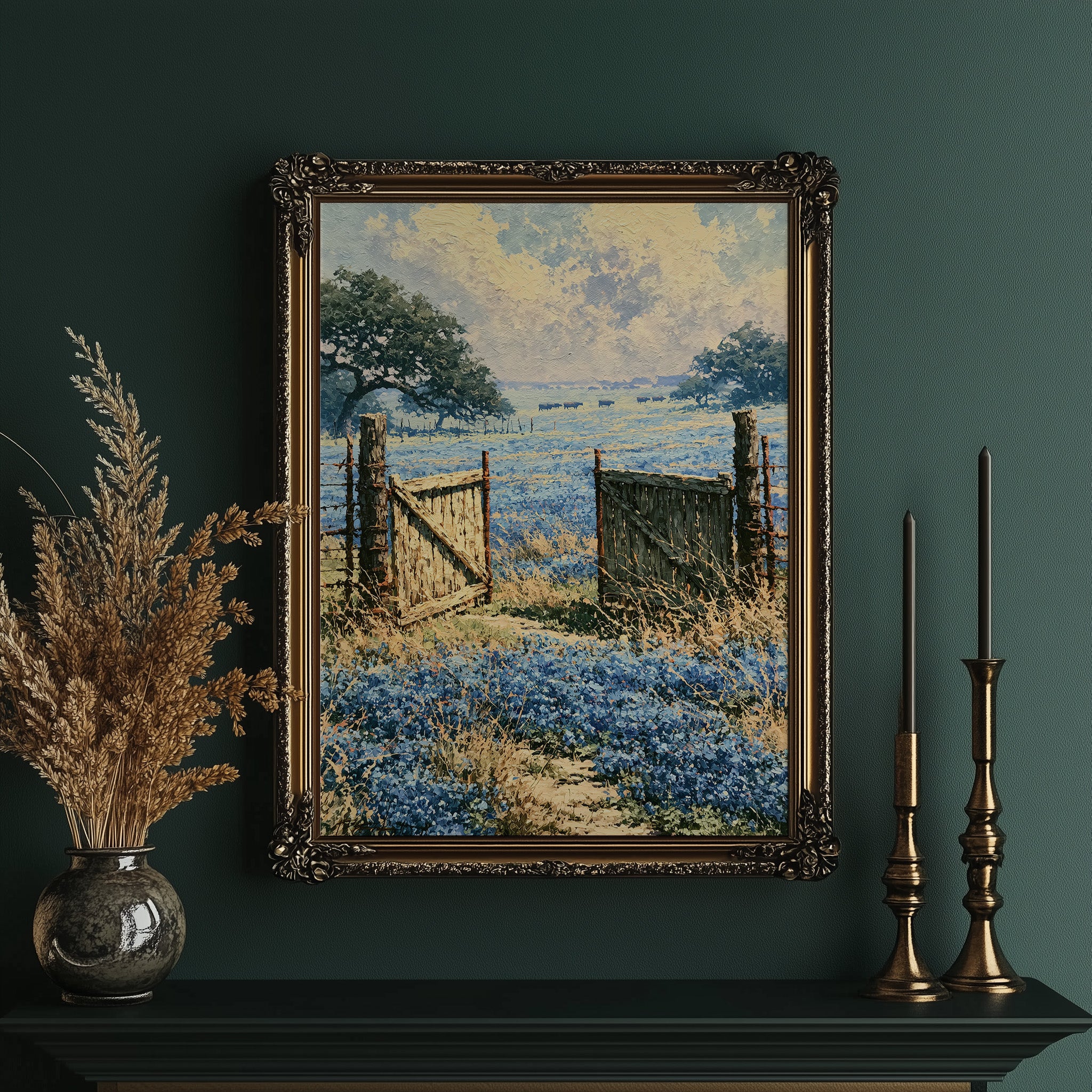 Gate Into the Bluebonnets