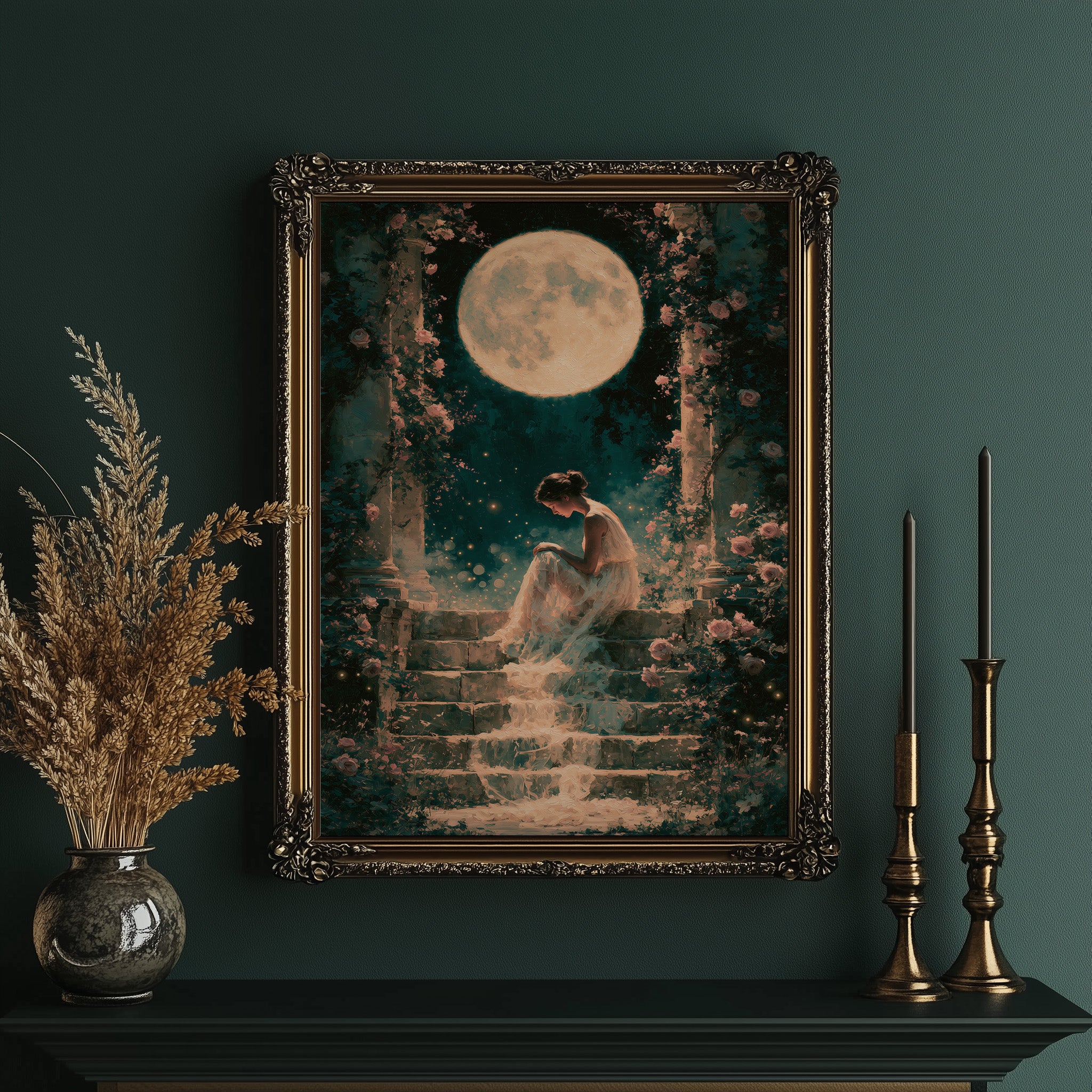 Rose Gold Garden Reverie