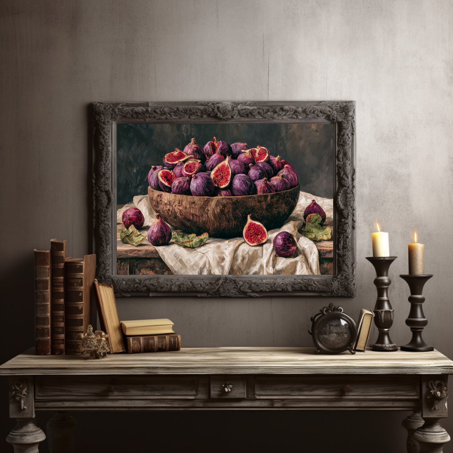 Bowl of Ripe Figs