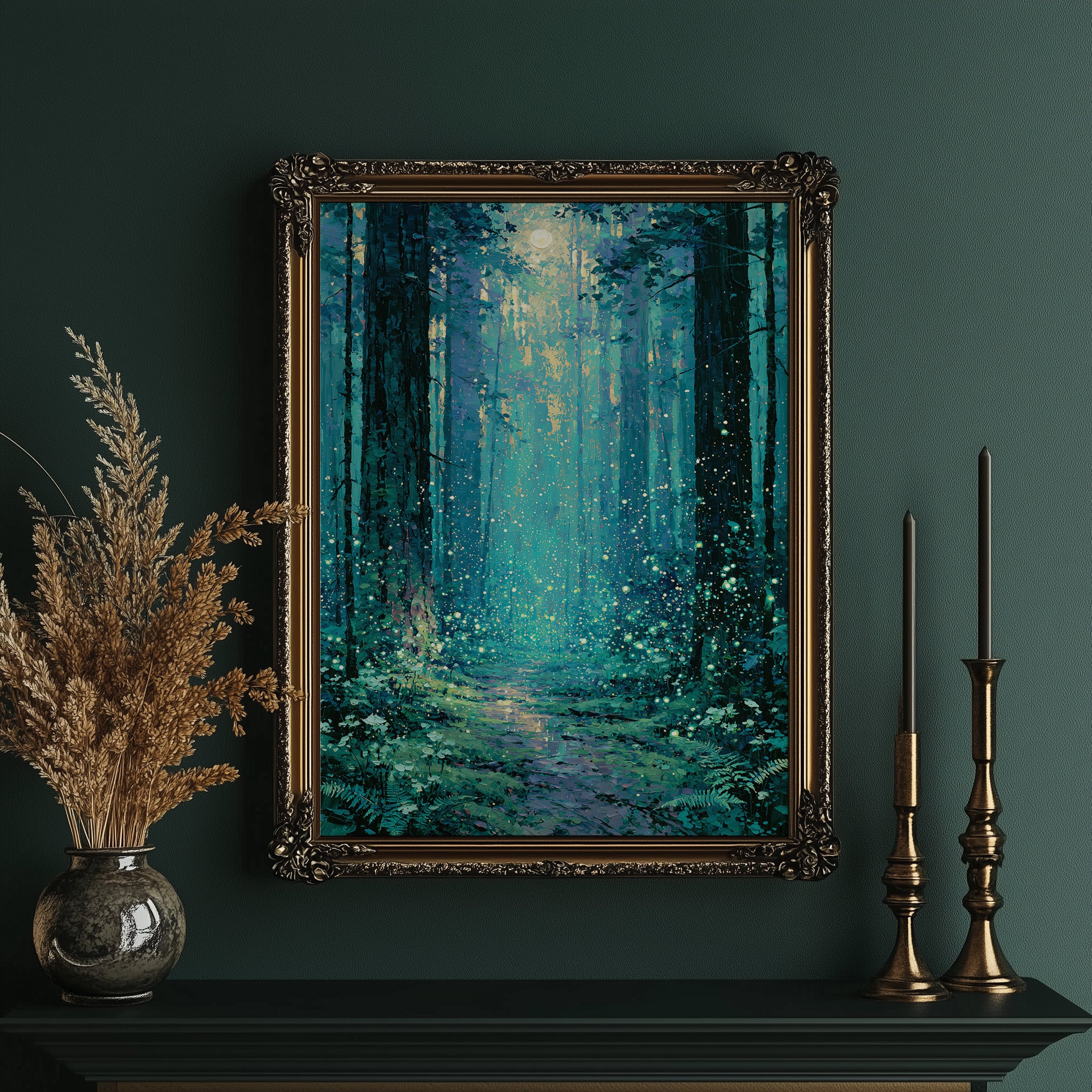Firefly Forest, Moonlit Path