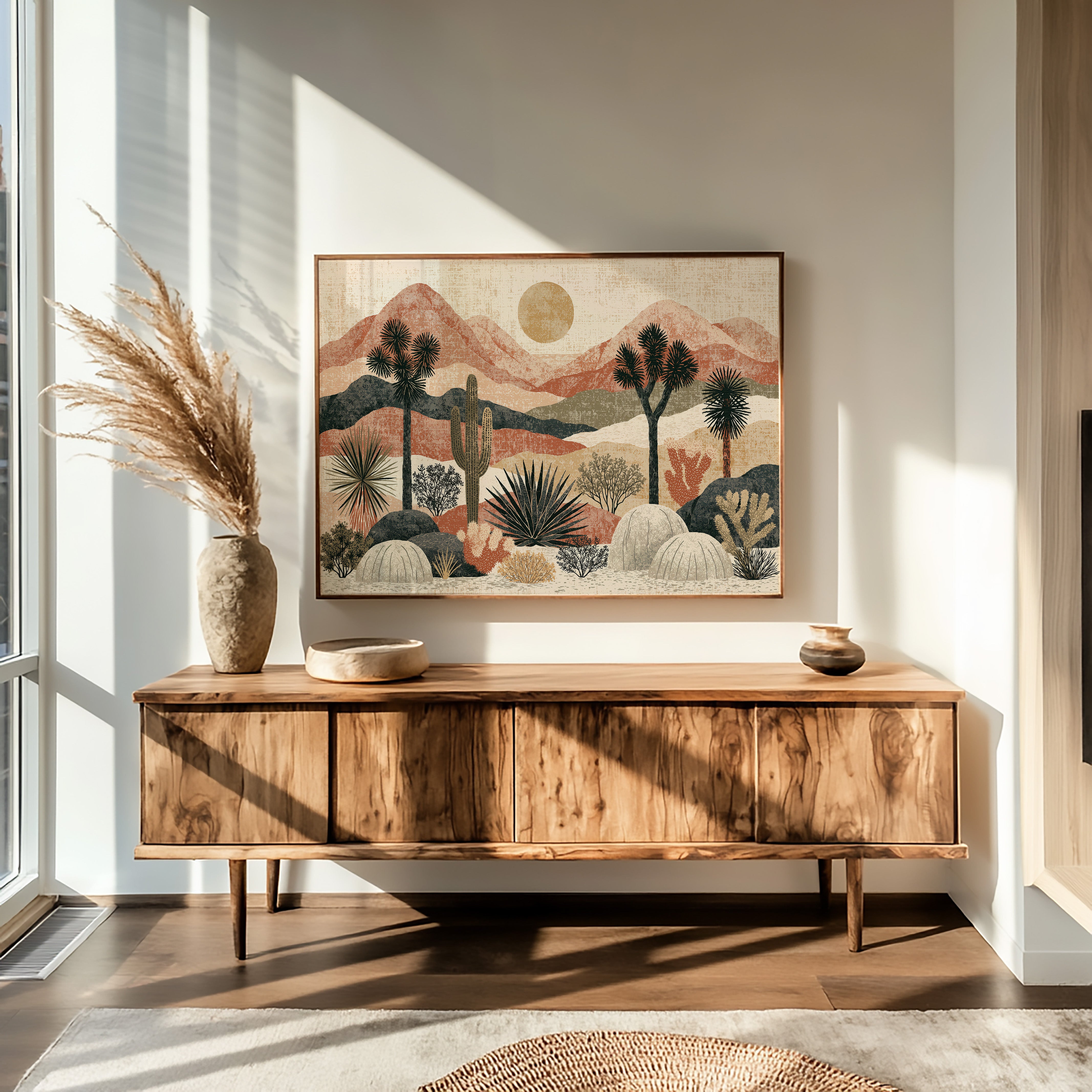 Botanical Ridgeline, Desert Sun