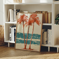 Coral Palms, All in on Red
