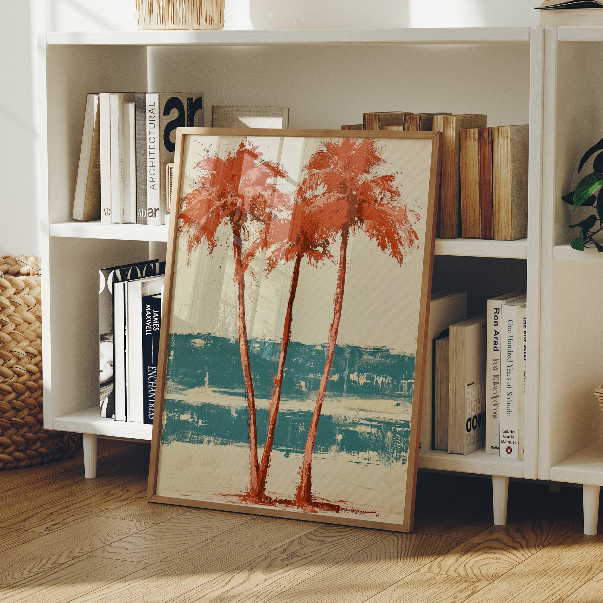 Coral Palms, All in on Red