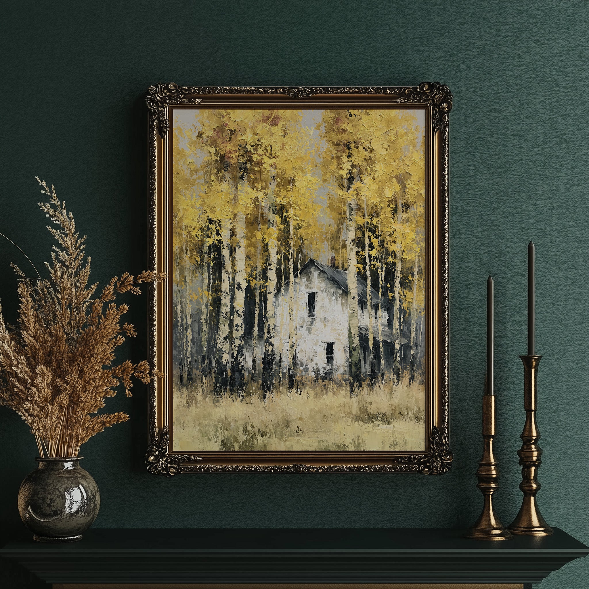 Farmhouse Hiding in the Aspens