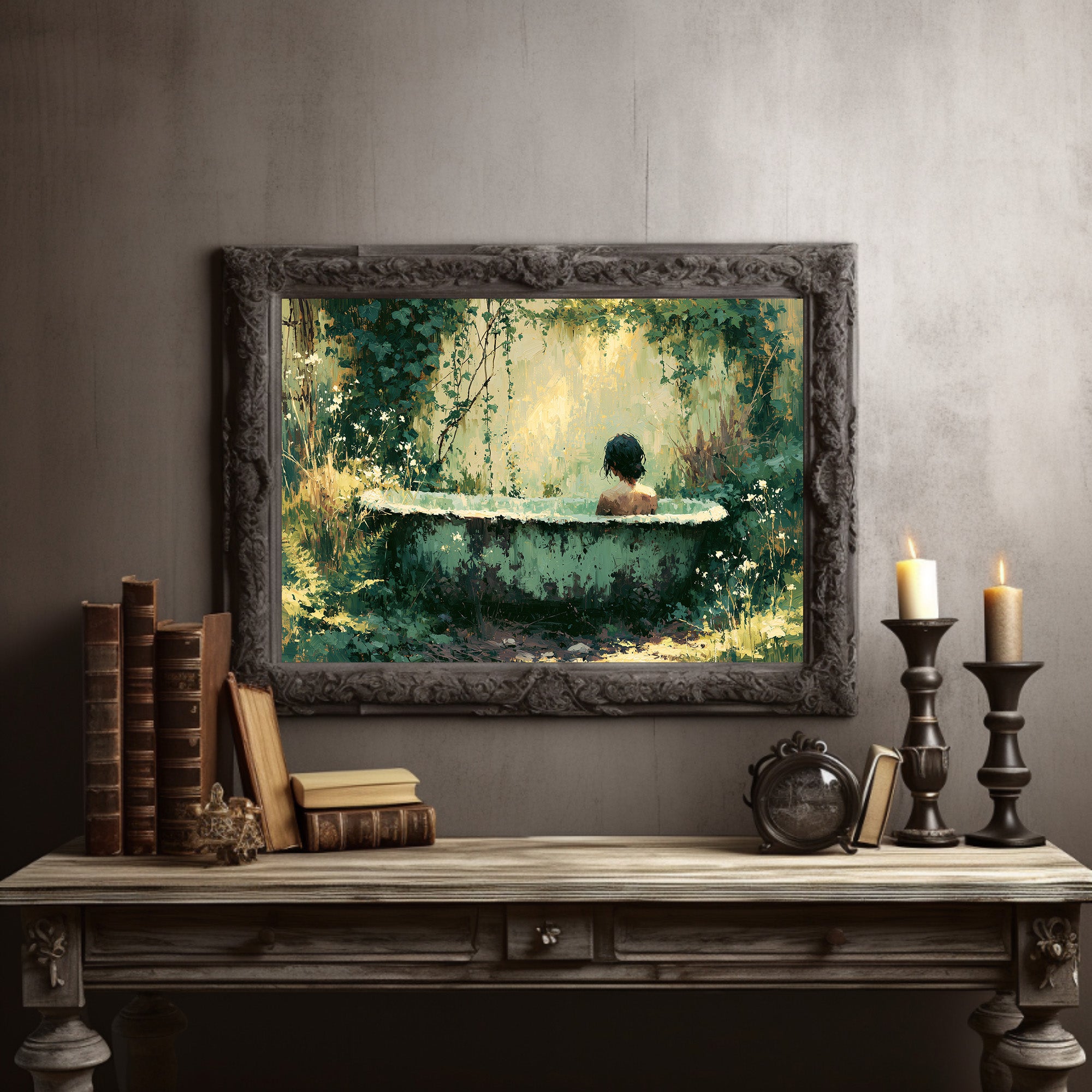 Golden Light, Woodland Bath