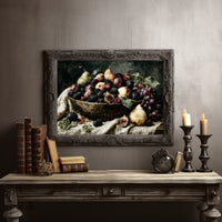 Harvest Bowl of Pears and Figs
