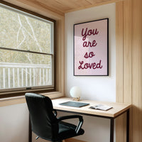 Loved in Cursive
