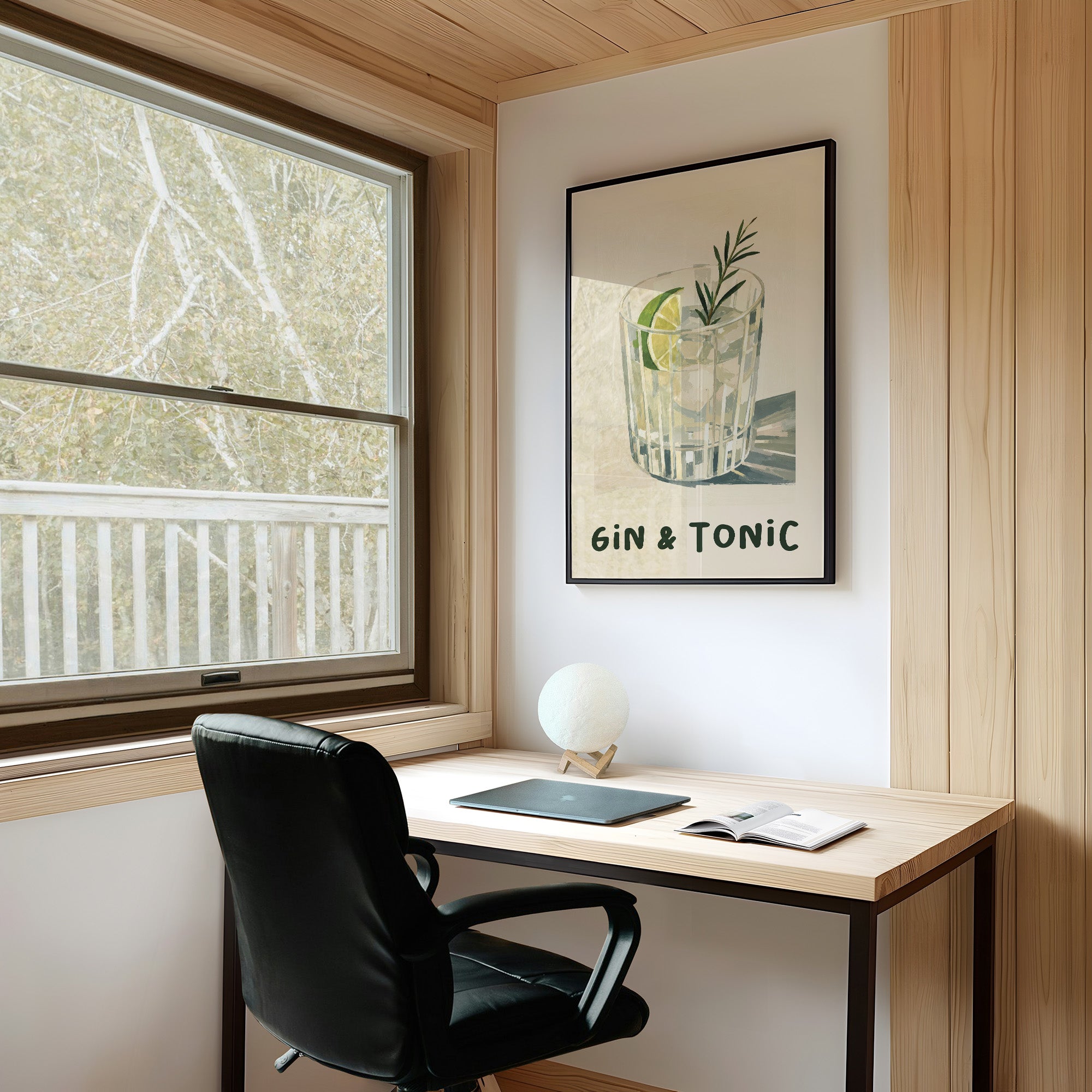 Gin & Tonic, Painted
