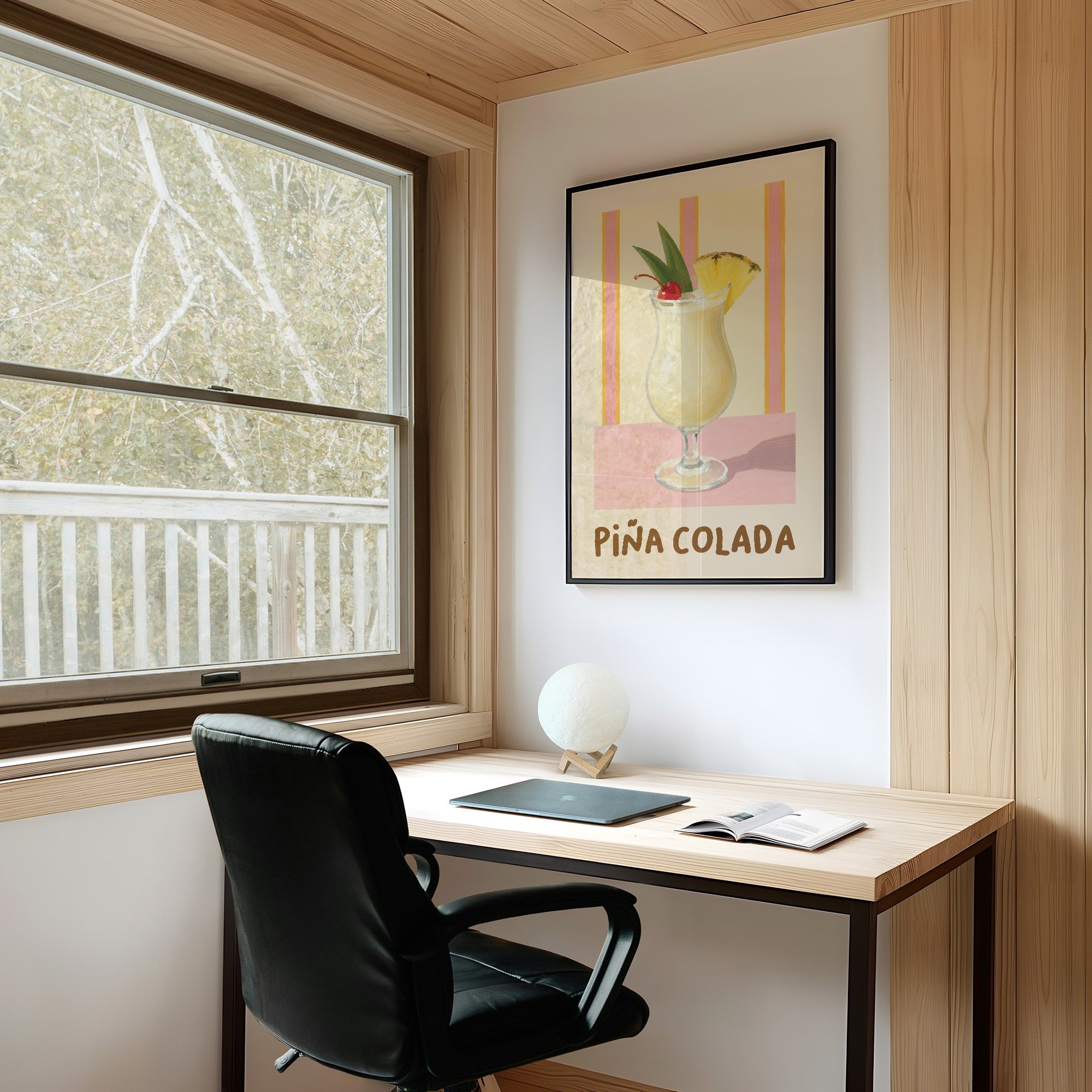 Piña Colada, Painted