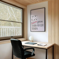 Grow, Not Just Get, Through (Serif)