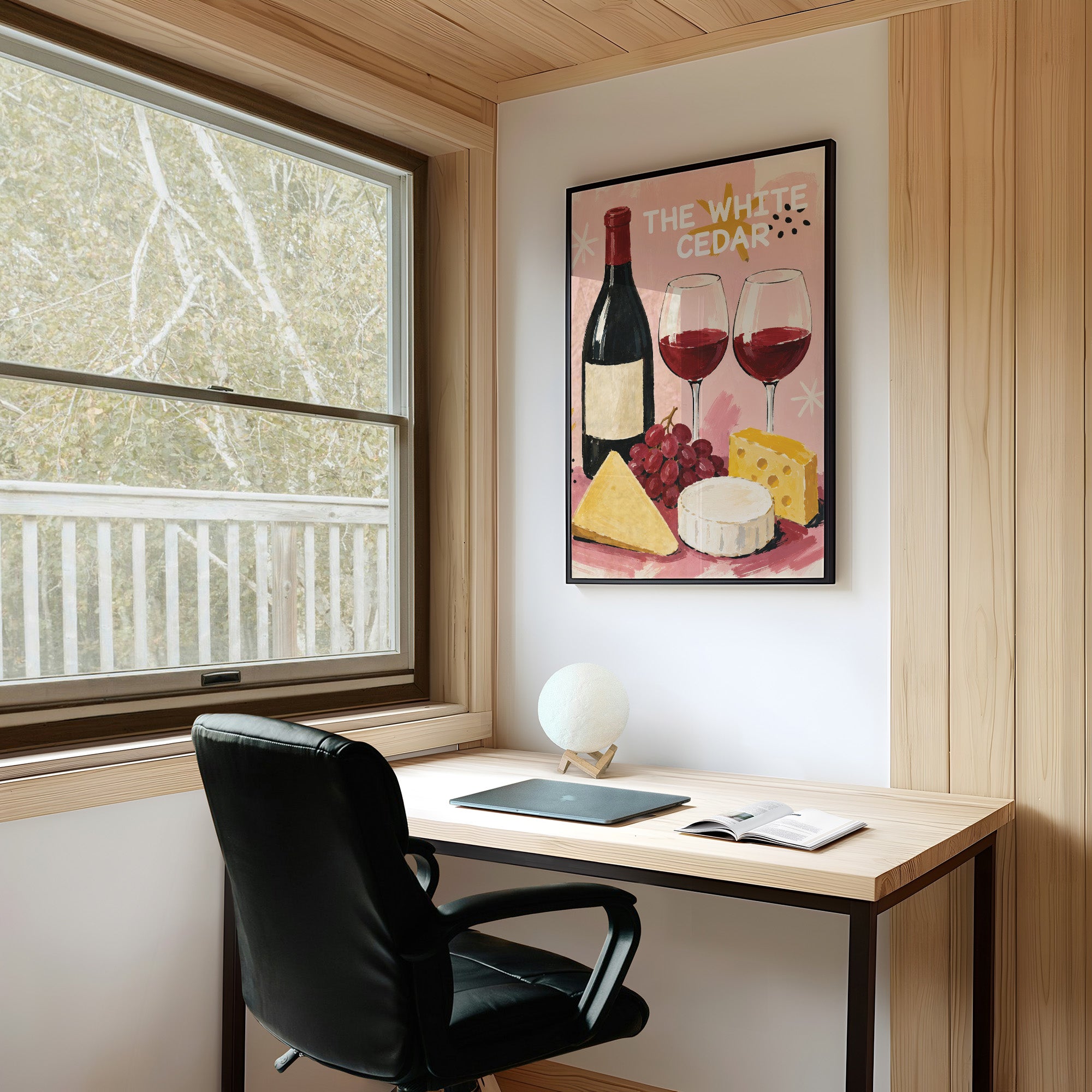 Wine & Cheese, Festive Pink