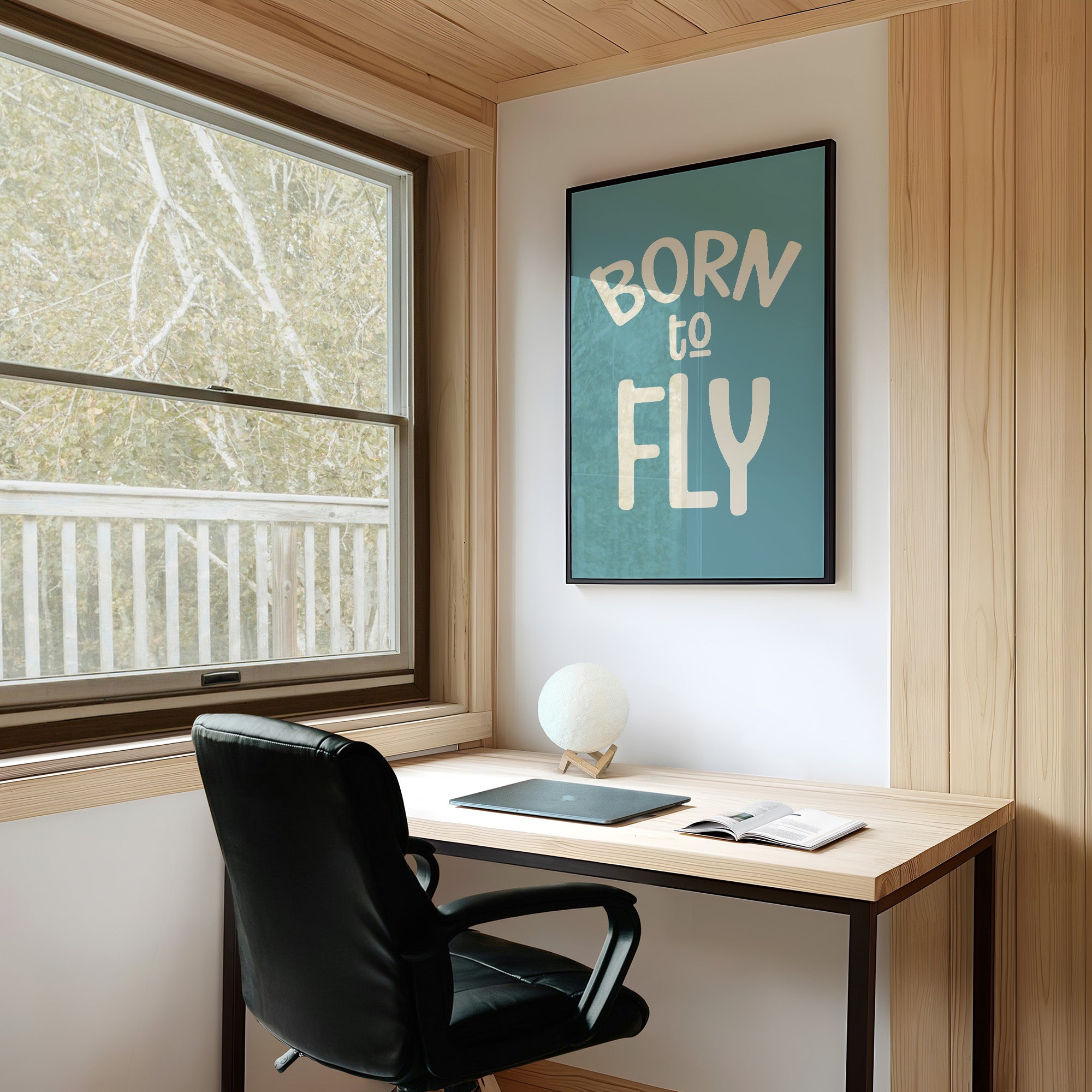 Born to Fly (Teal)