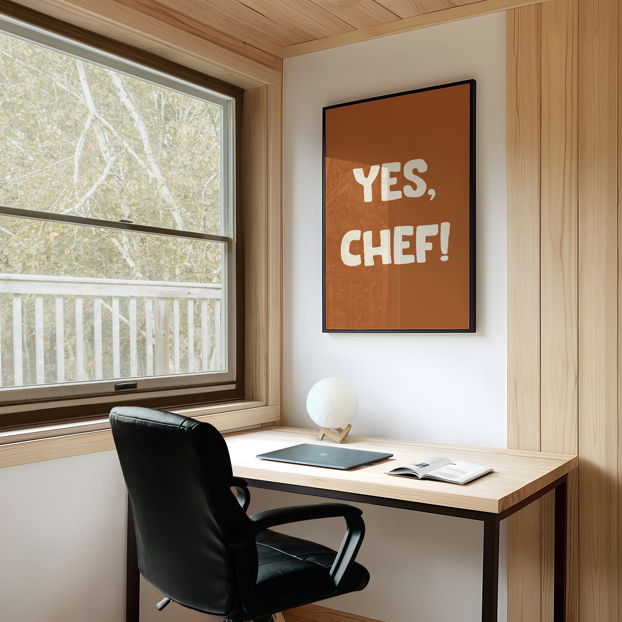 Yes, Chef! (Rust Orange)