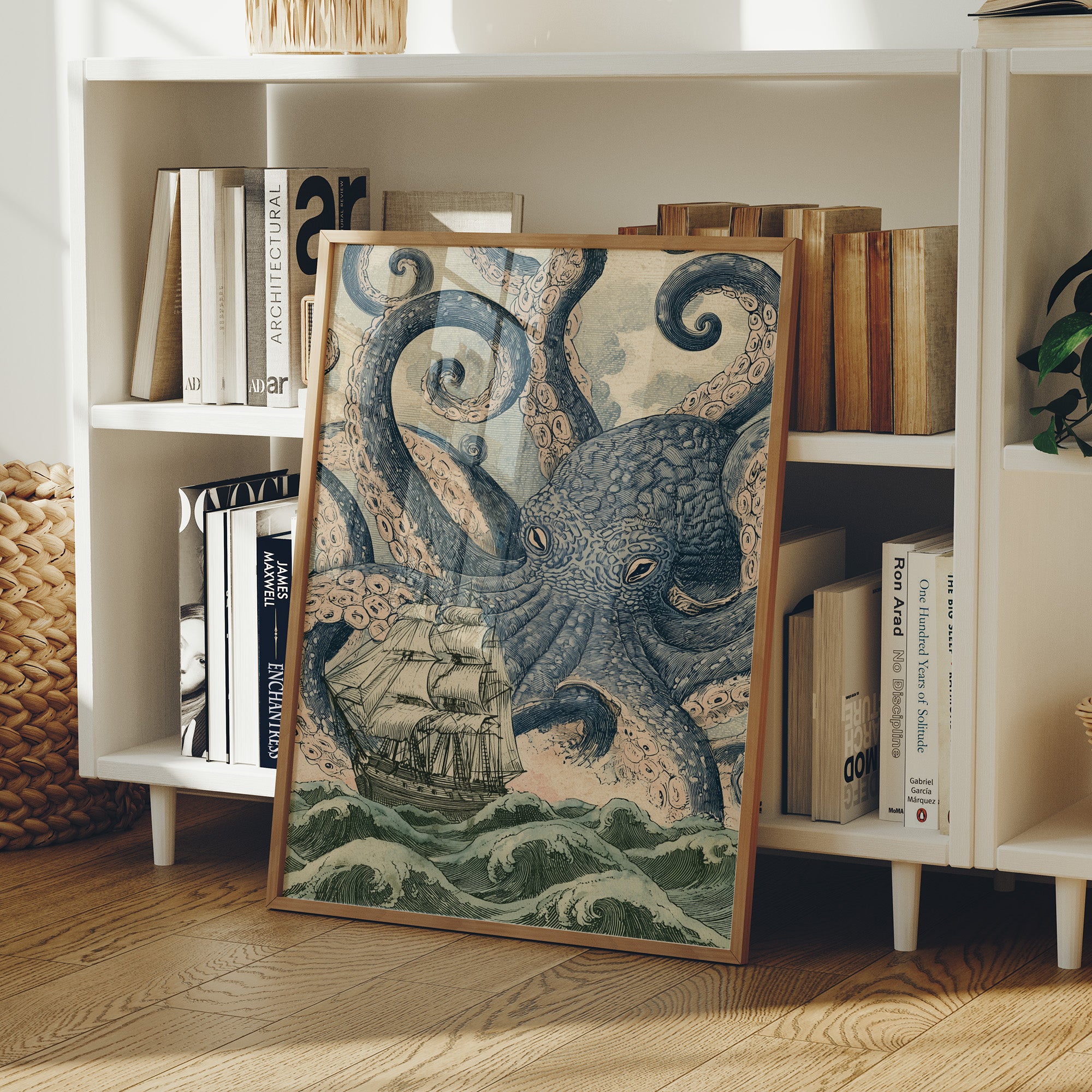 Kraken Versus Tall Ship