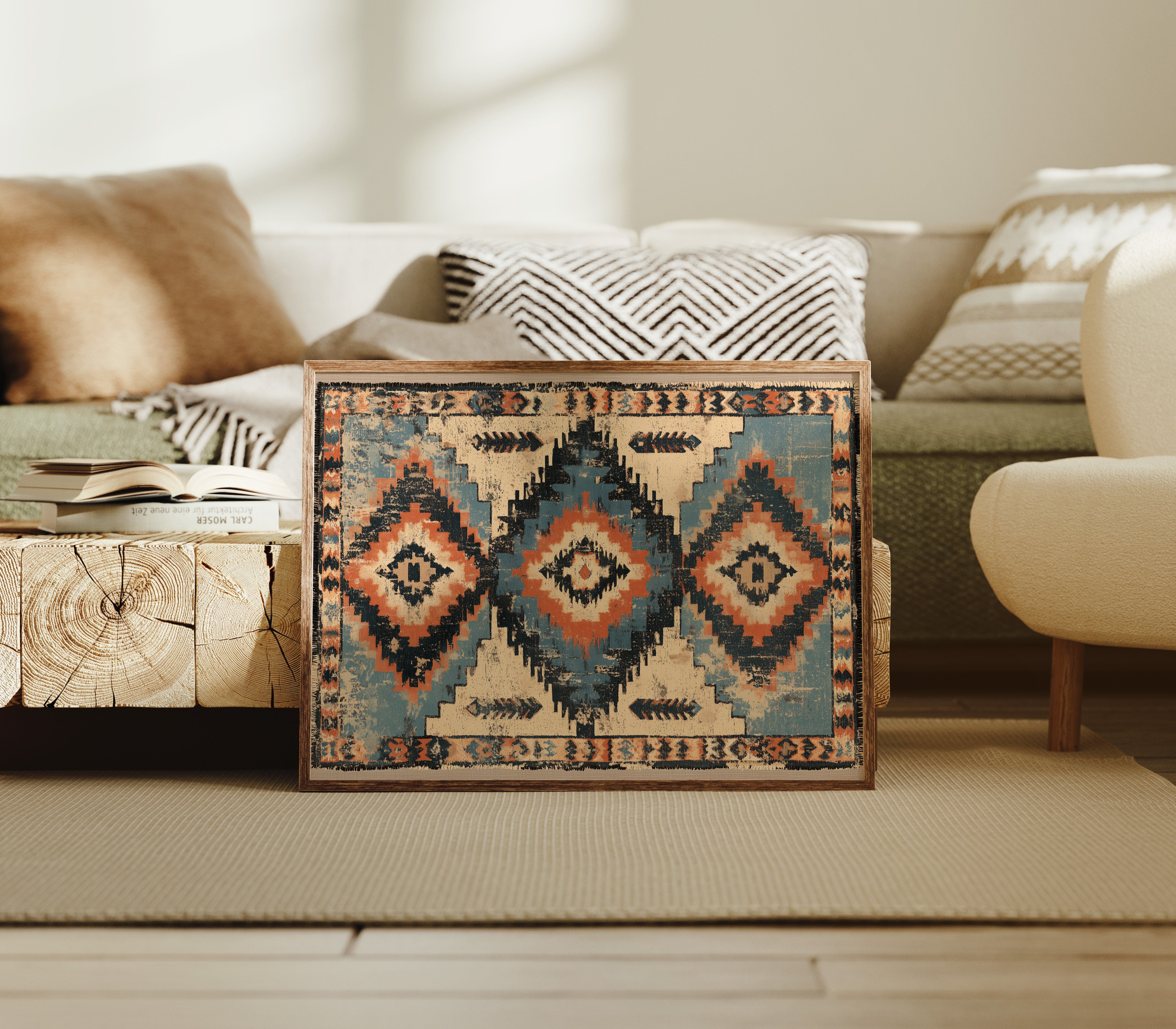 Vintage Rug Medallion