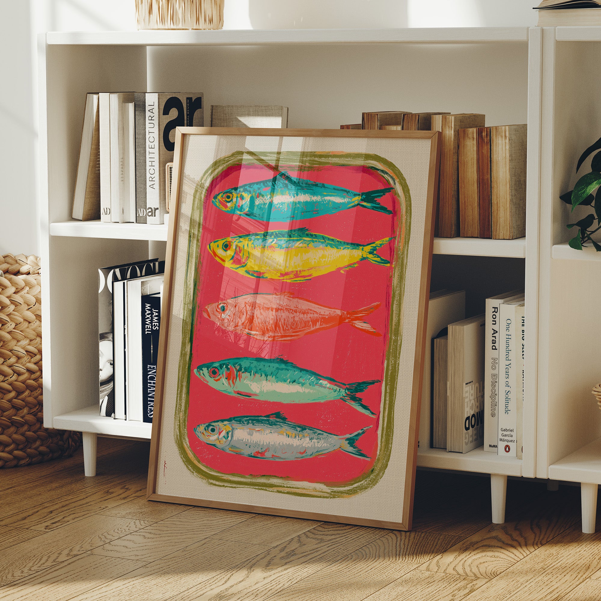 Pop Art Sardine Tin