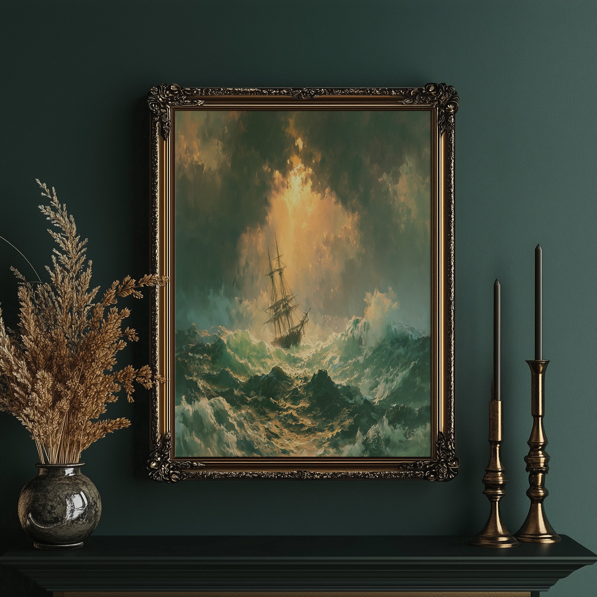 Small Ship, Towering Sea