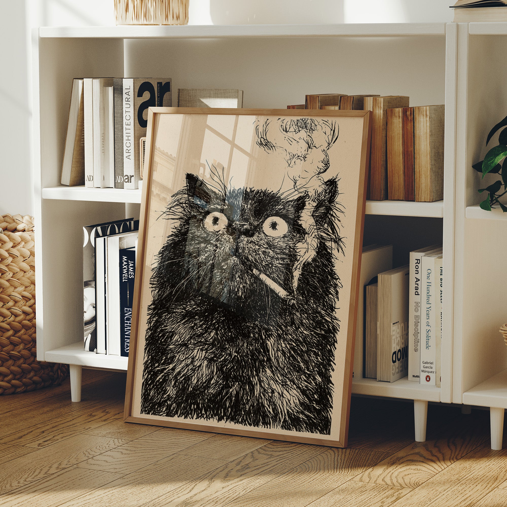 Cat Has Seen Some Things