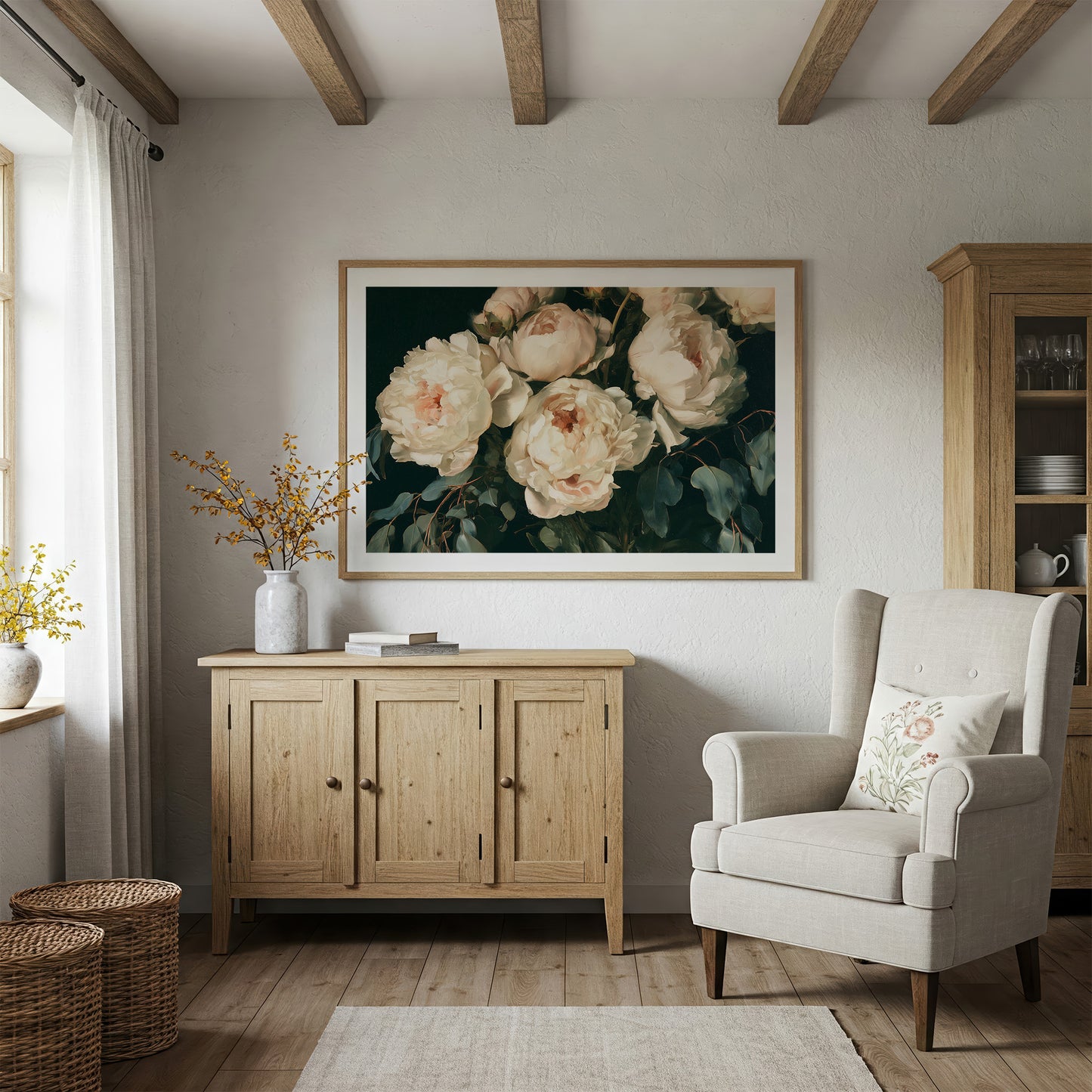 Peonies After Dark