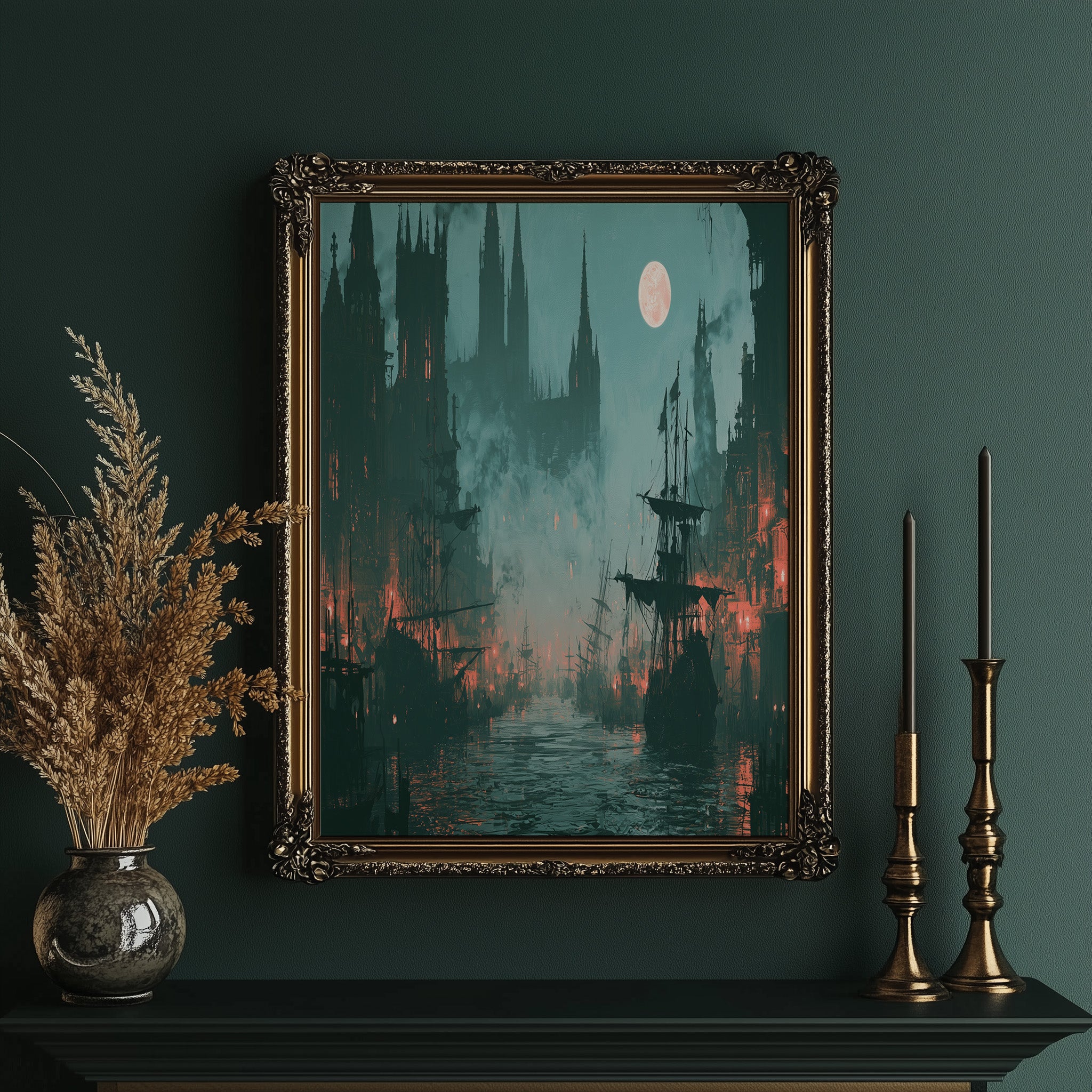 Harbor of Smoldering Spires