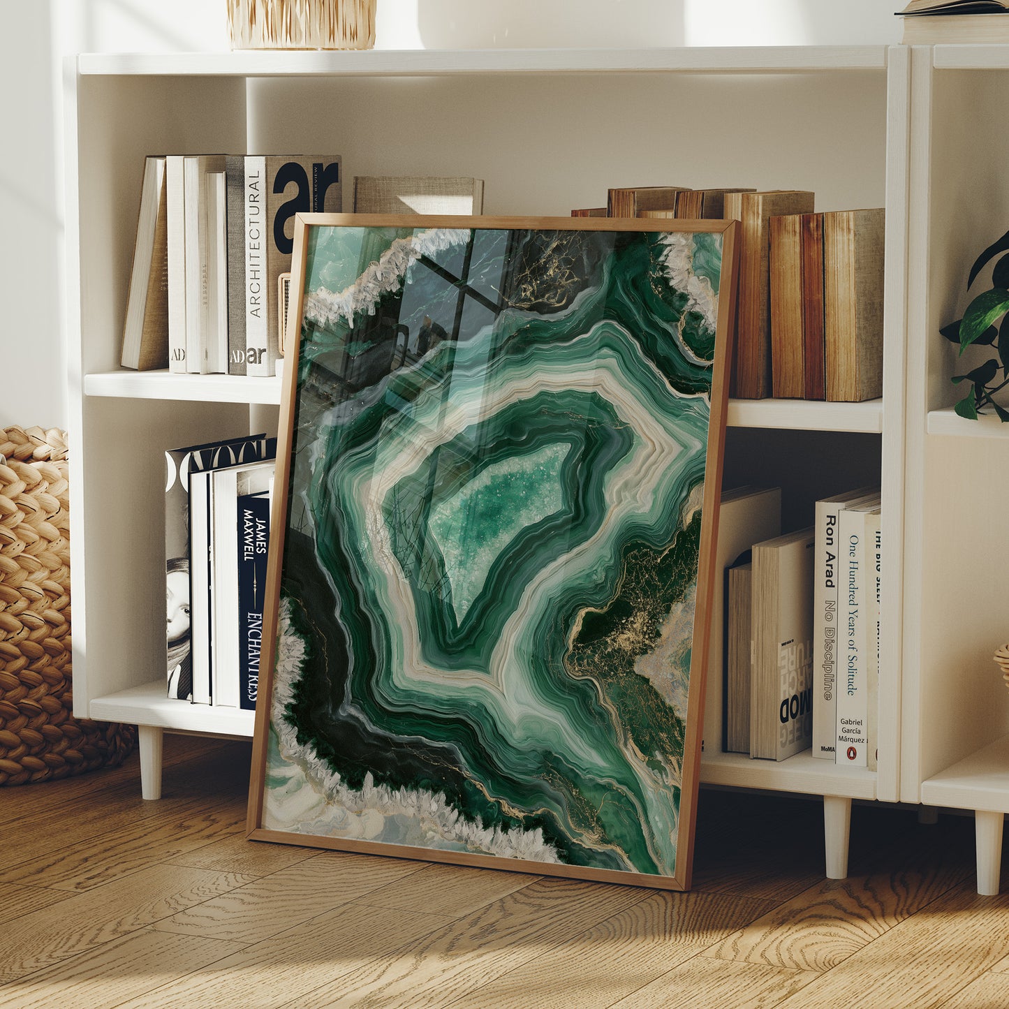 Emerald Geode Depths