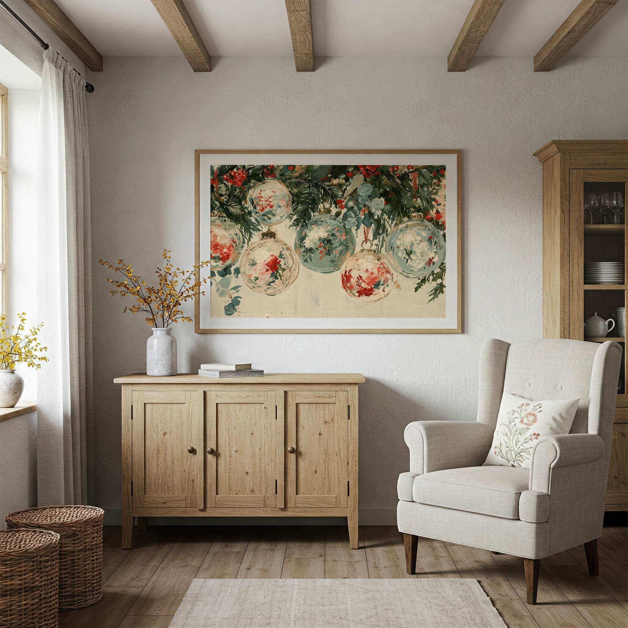 Loose Brushwork, Winter Blooms