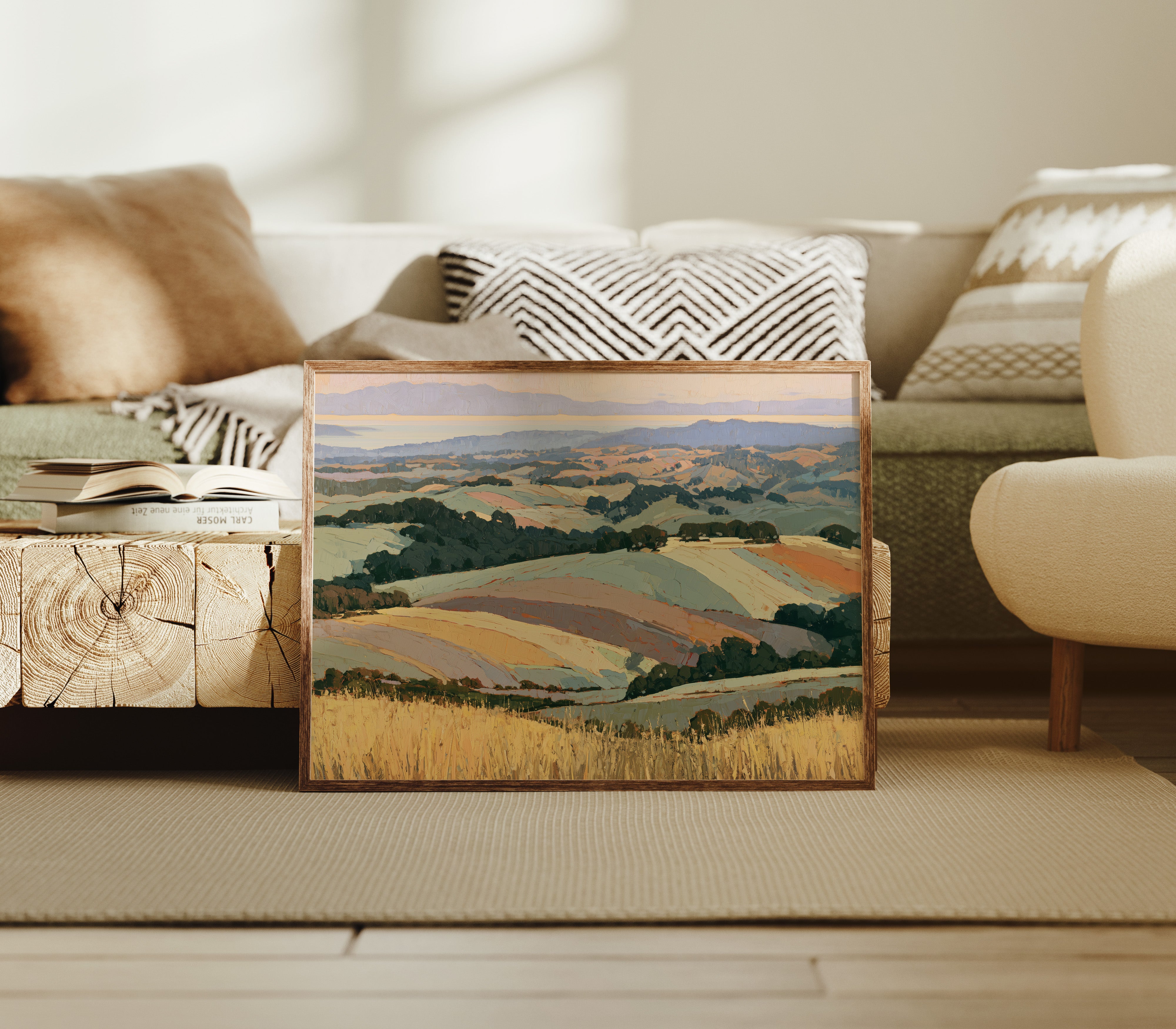 Golden Hills, Distant Coast