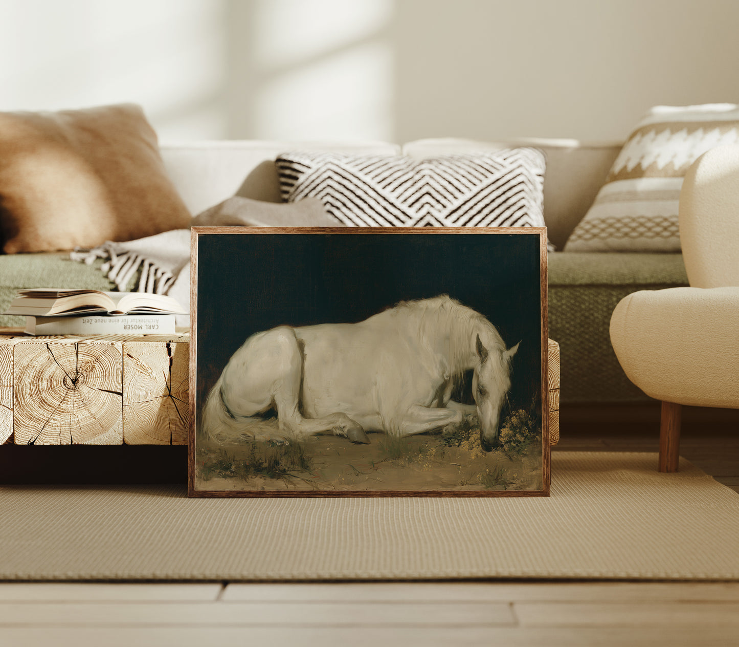 White Horse, Dark Ground