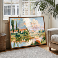 Village on Still Water