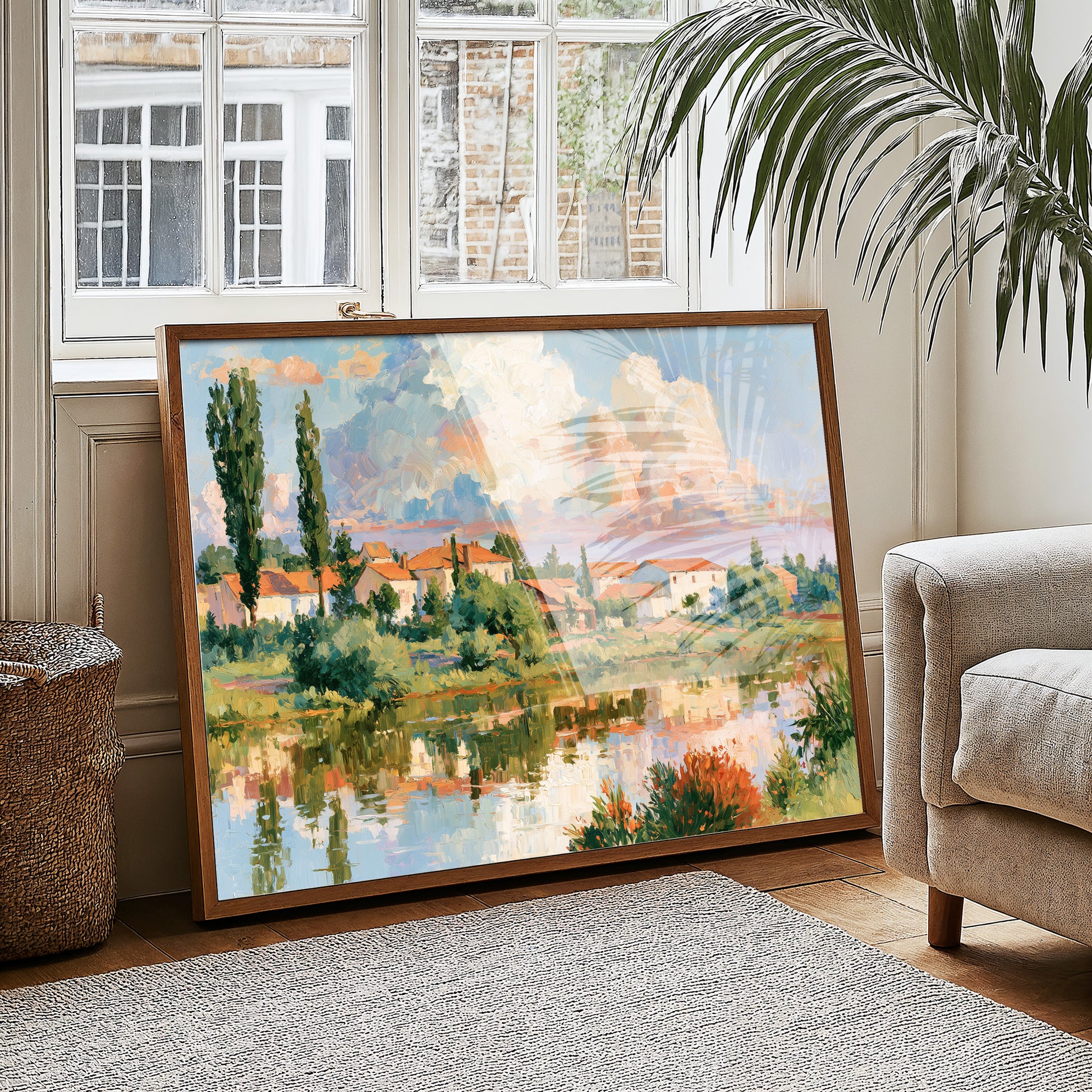 Village on Still Water