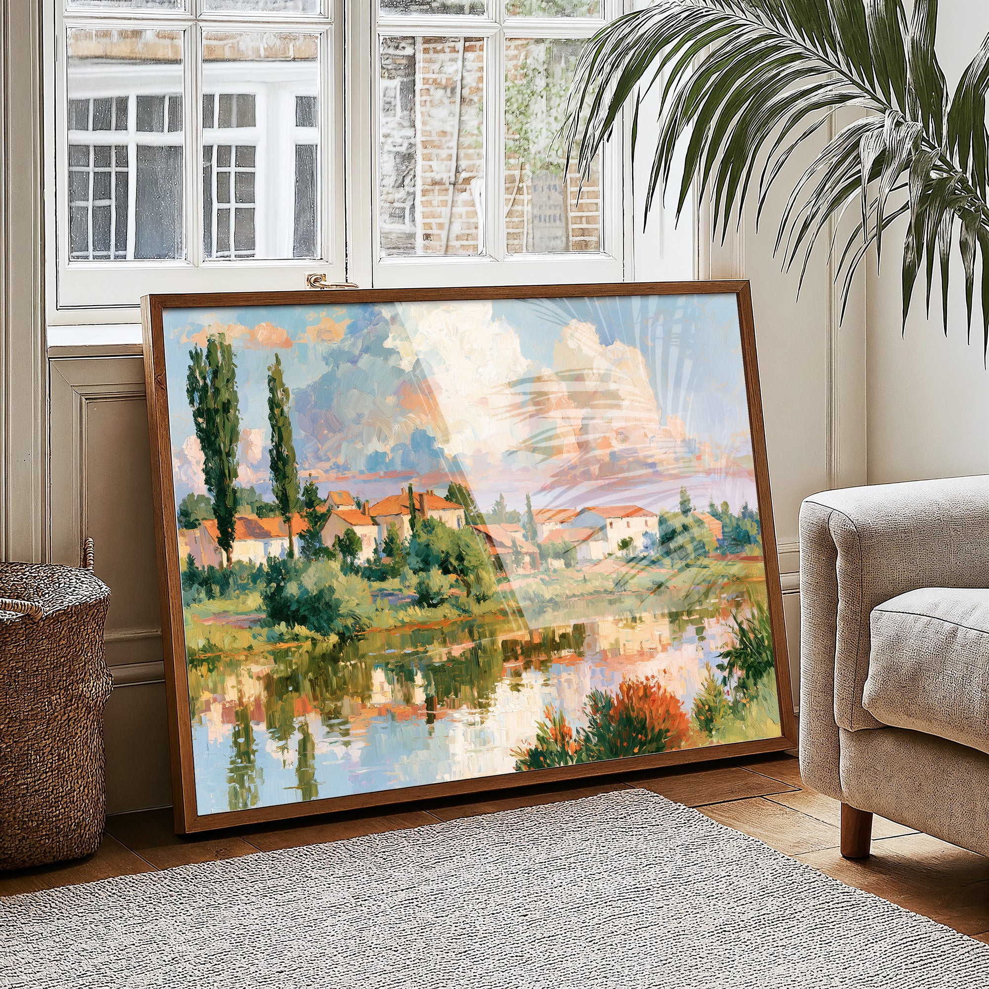 Village on Still Water