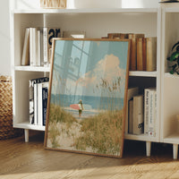 Through the Dune Grass to the Sea