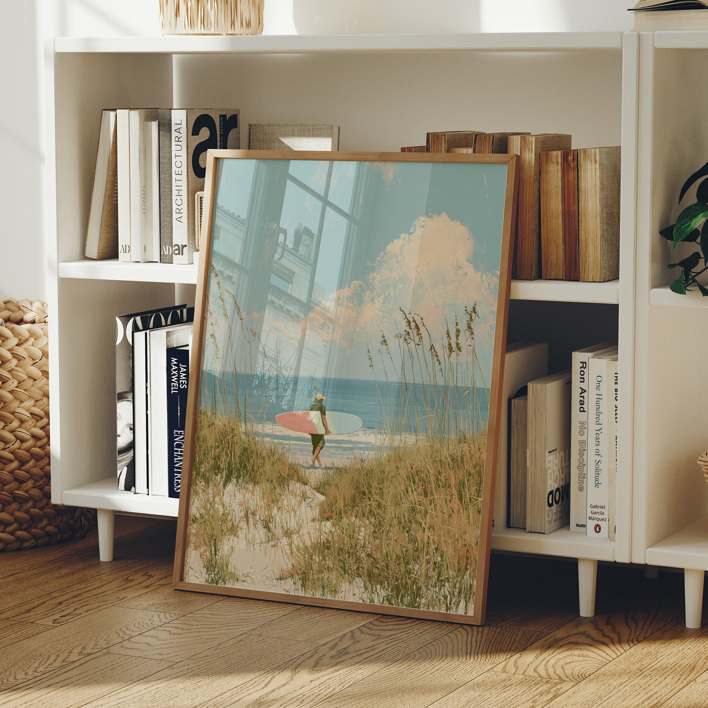 Through the Dune Grass to the Sea