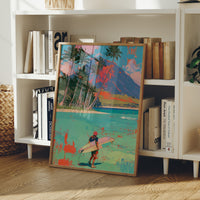 Tropical Shore, Board in Hand