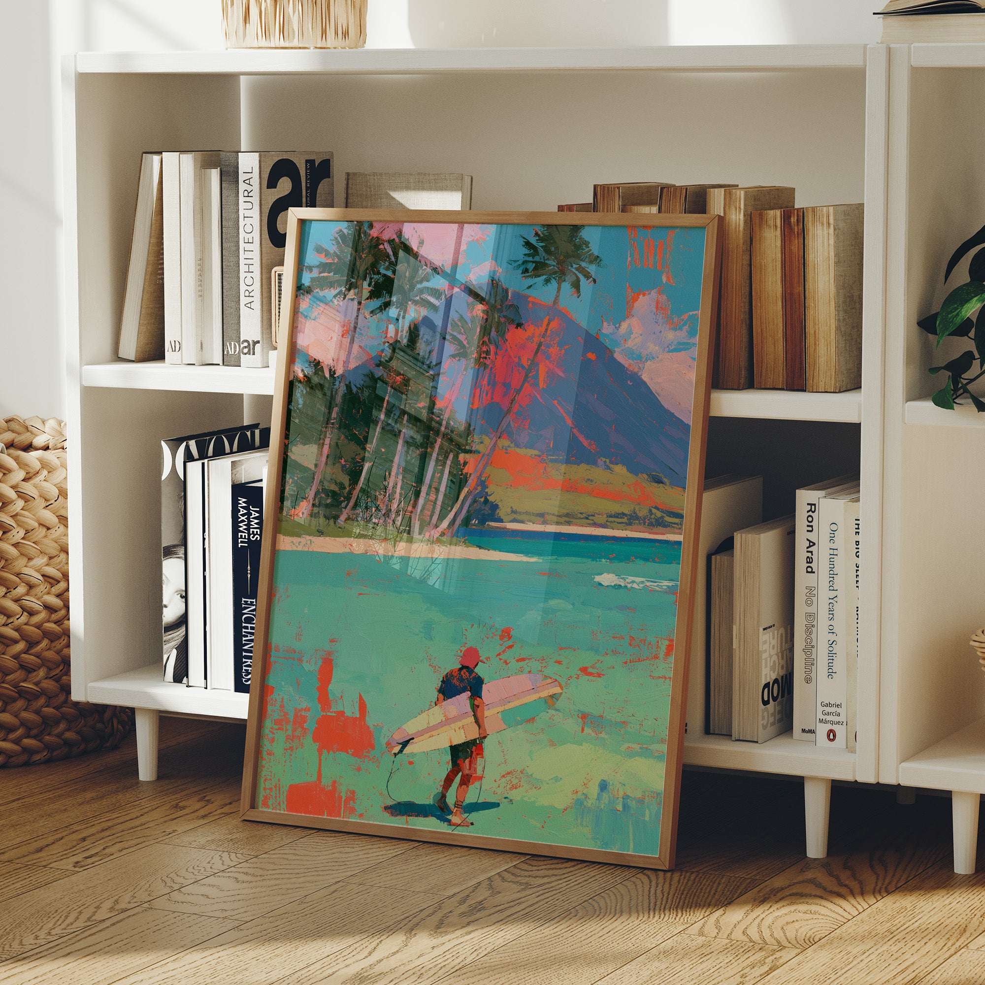 Tropical Shore, Board in Hand