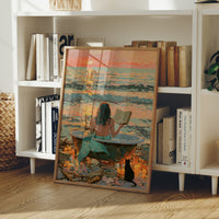 Sunset Soak: Ocean Library