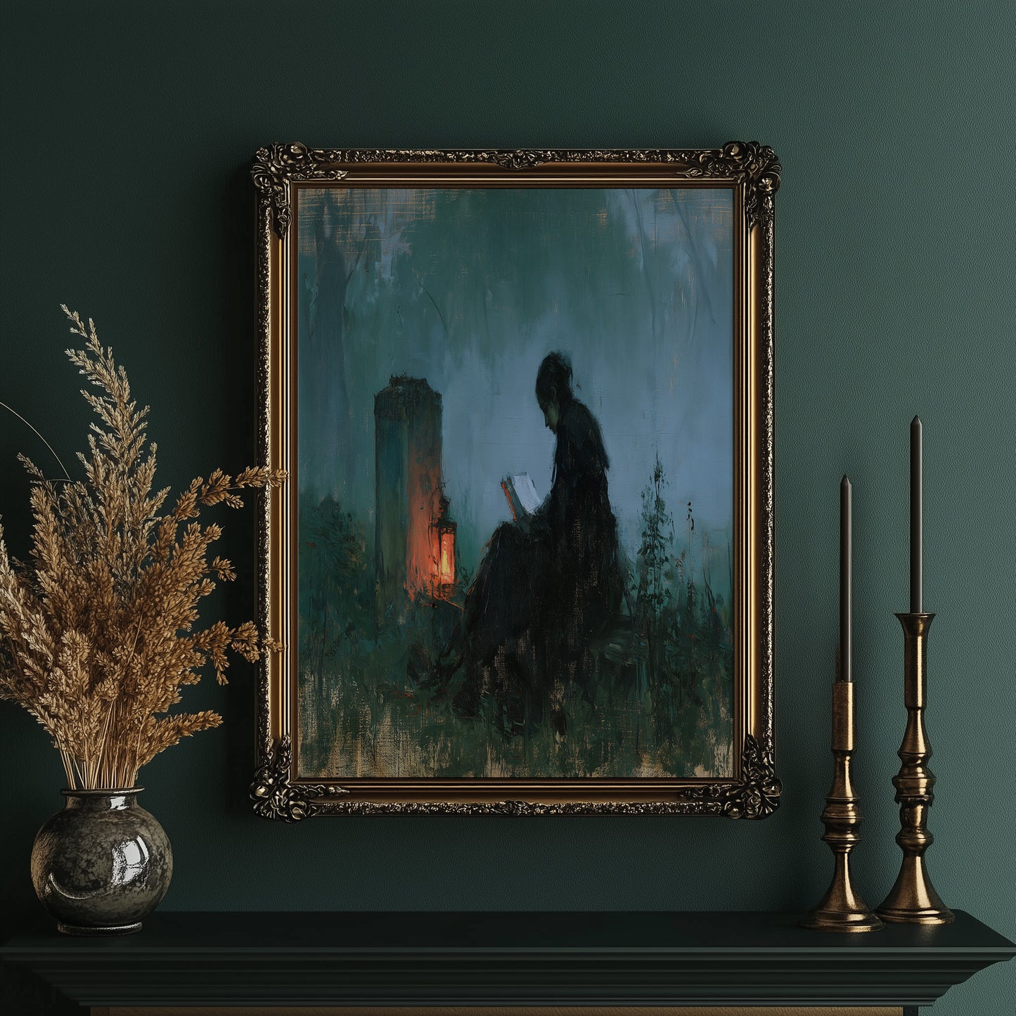 Graveyard Glow: Midnight Reader