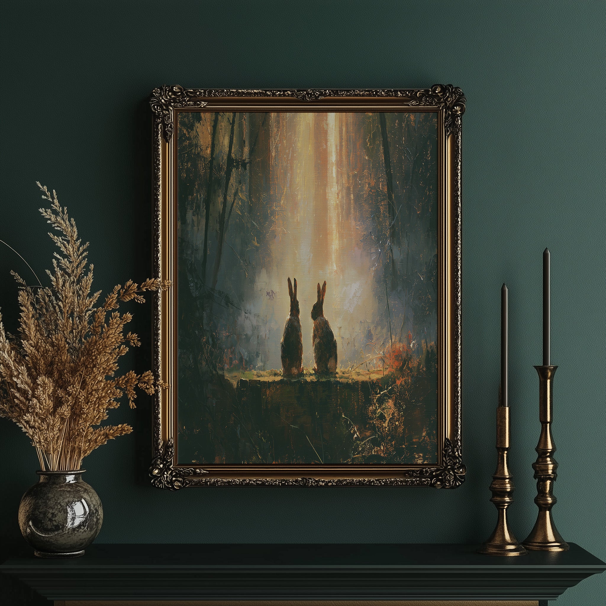Woodland Wonder: Divine Rabbits