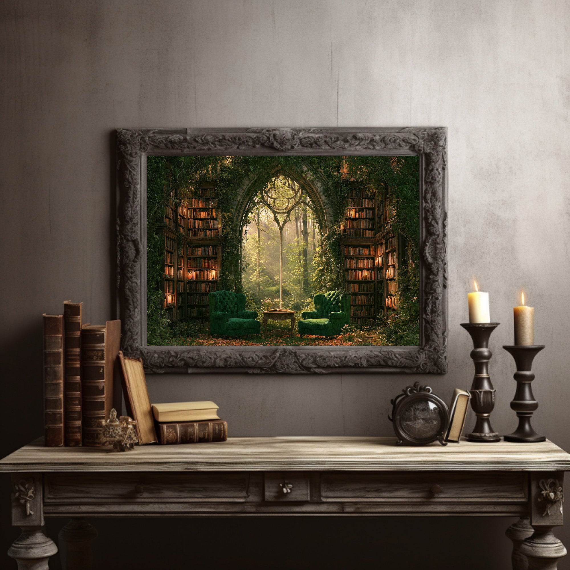 Library at the Forest's Edge
