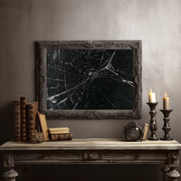 Tangled Threads, Black Canvas