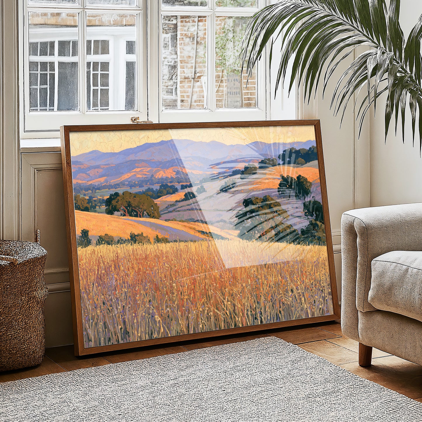 Golden Hills at Dusk