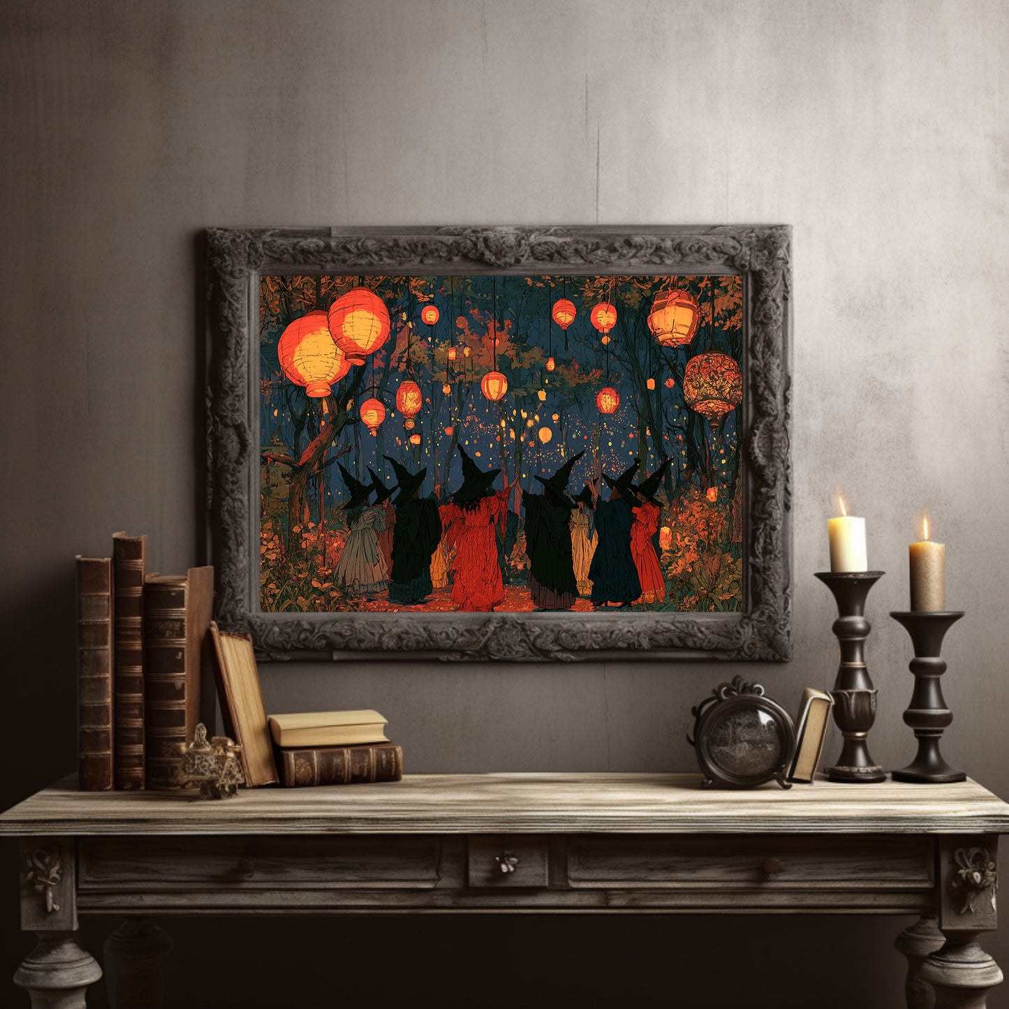 Coven Under Lantern Light