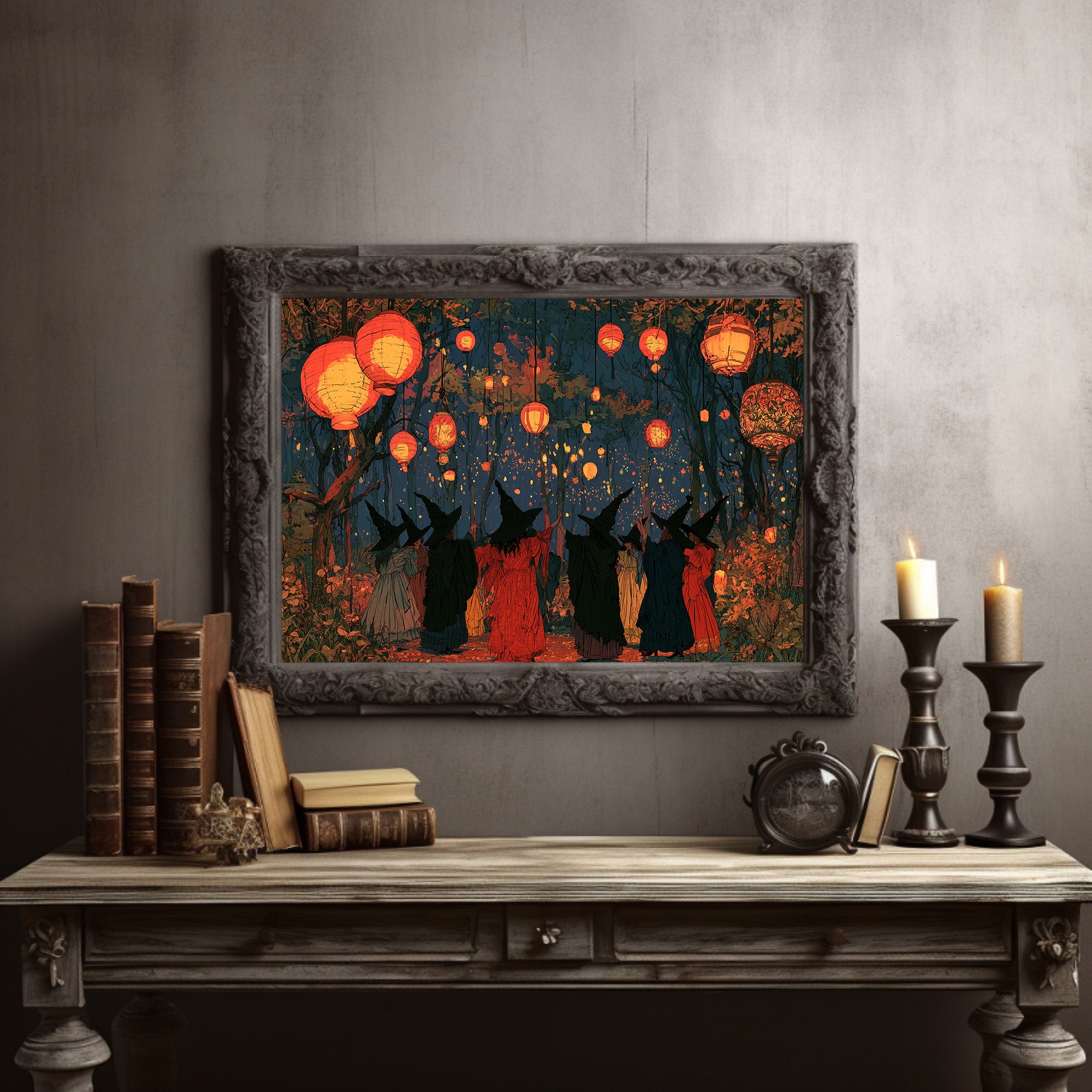Coven Under Lantern Light