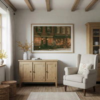Antique Row, Falling Snow