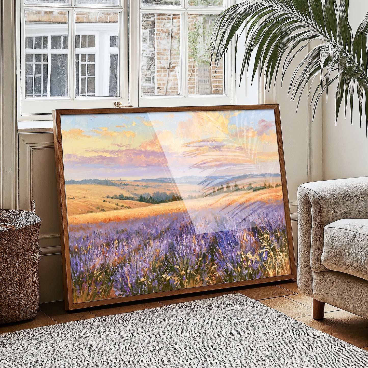 Lavender Fields, Golden Hour