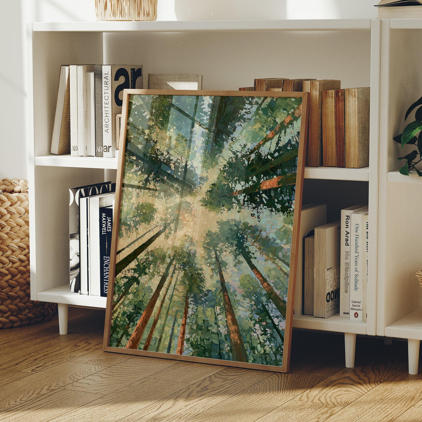 Forest Ceiling, Golden Light