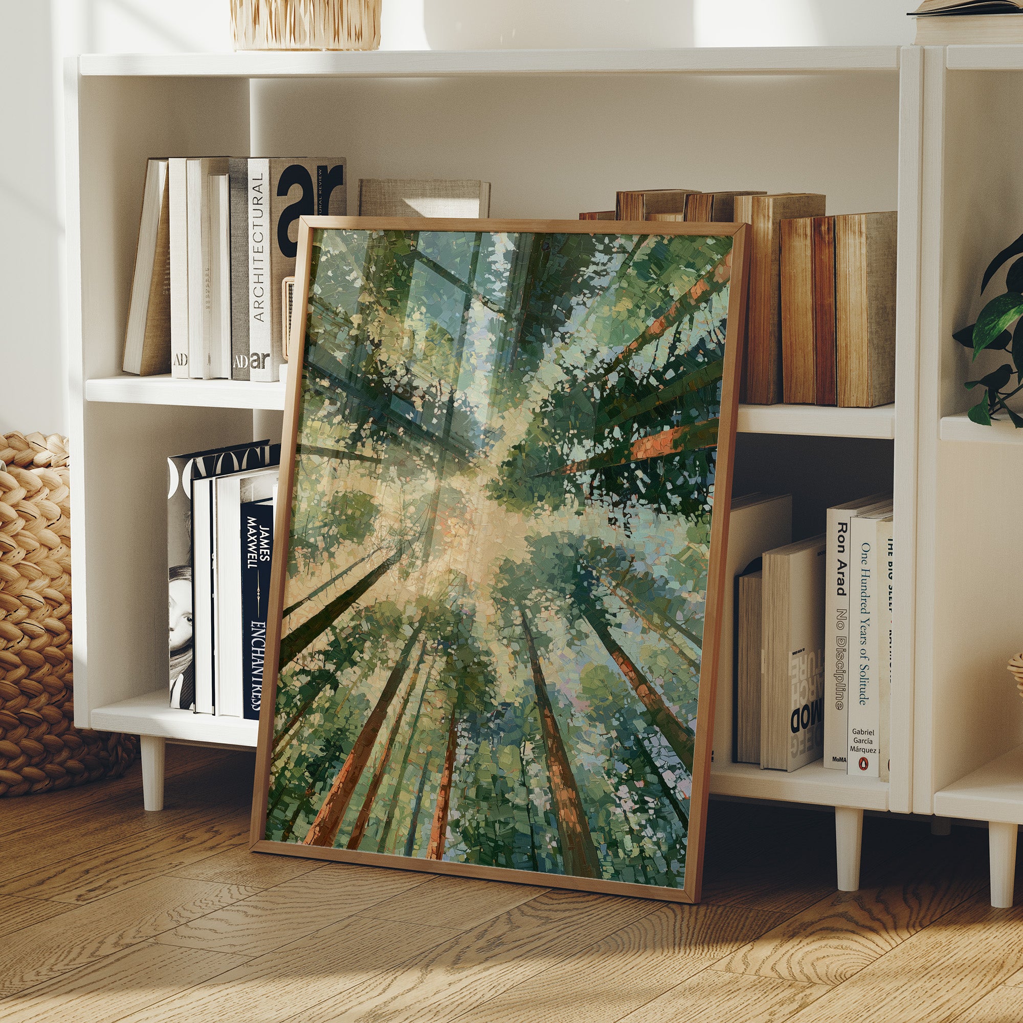 Forest Ceiling, Golden Light